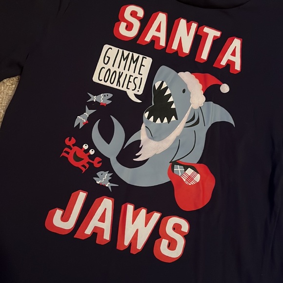NWOT Santa Jaws tee - Picture 2 of 3